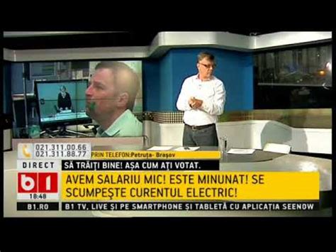 Tudor Barbu, semnal de alarmă în direct pe B1 TV: Cine nu 